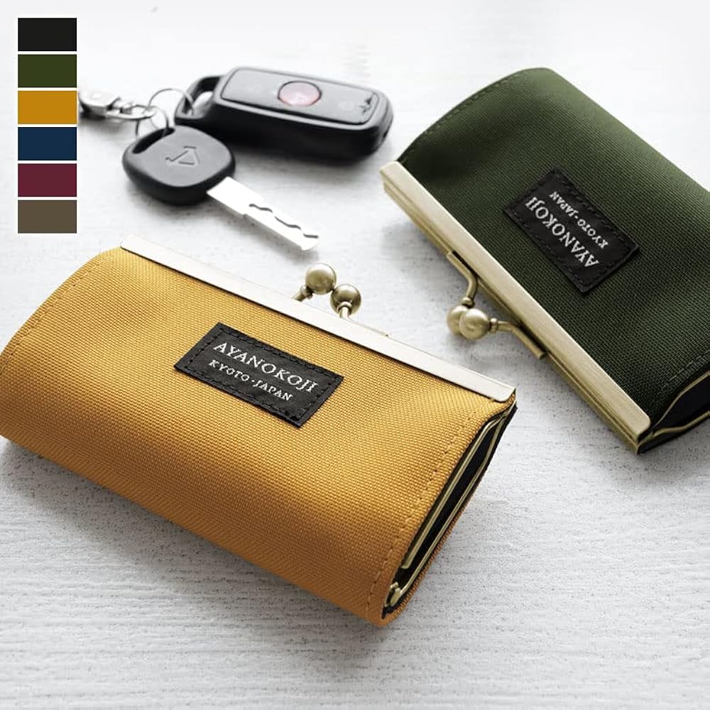 Amazon.co.jp: [AYANOKOJI] 箱足 がま口 キーケース コーデュラ